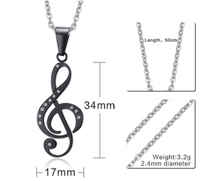Note necklace