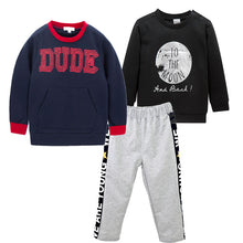 Load image into Gallery viewer, Spring And Summer Baby Clothes Three-piece Romper Suit
