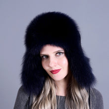 Load image into Gallery viewer, Fox Fur Women&#39;s  Hat
