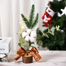 Load image into Gallery viewer, Simple Mini Christmas Decoration Window Small Tree Photography Props
