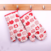 Load image into Gallery viewer, Thickened microwave oven gloves
