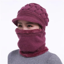 Load image into Gallery viewer, Wool hats for the middle-aged and the elderly in winter
