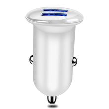 Load image into Gallery viewer, Led 3A Dual USB Electroplating Car Car Charger Mobile Phone Charger Smartphone General Cross Border Wholesale
