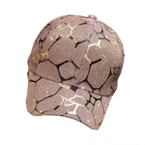 Frosted breathable baseball cap