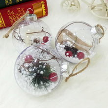 Load image into Gallery viewer, Spot Christmas decorations child toys transparent plastic Christmas tree shopping mall Christmas tree hanger
