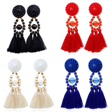 Load image into Gallery viewer, Tassel earrings earrings
