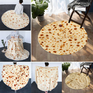 Blanket Flannel Christmas Gift  Fleece Funny Plush Bed Cover