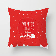 Load image into Gallery viewer, Christmas decoration pillow case
