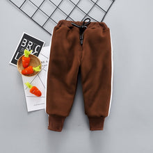 Load image into Gallery viewer, Baby winter clothing plus velvet pants
