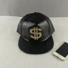 Load image into Gallery viewer, Hip hop dollar baseball cap
