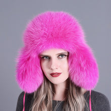 Load image into Gallery viewer, Fox Fur Women&#39;s  Hat
