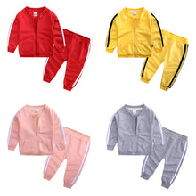 Load image into Gallery viewer, Boys And Girls Baby Spring And Autumn Sports Suits

