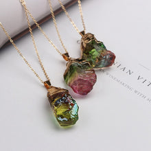 Load image into Gallery viewer, Natural stone necklace
