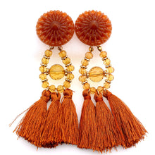 Load image into Gallery viewer, Tassel earrings earrings
