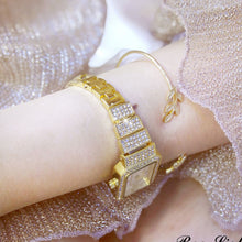 Load image into Gallery viewer, Full diamond ladies watch quartz watch
