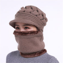 Load image into Gallery viewer, Wool hats for the middle-aged and the elderly in winter
