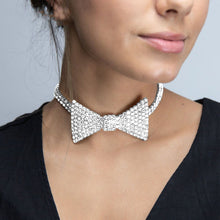 Load image into Gallery viewer, Rhinestone Bow Necklace
