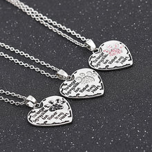 Load image into Gallery viewer, Creative Love Necklace Diamond Dog Claw Necklace
