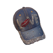 Load image into Gallery viewer, Rhinestone Cowboy Hat Female Peaked Hat Summer Street
