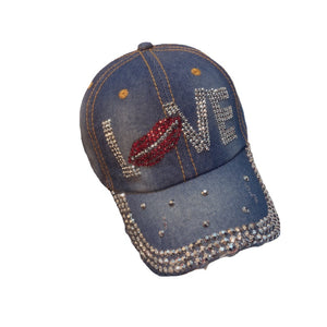 Rhinestone Cowboy Hat Female Peaked Hat Summer Street