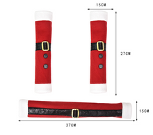 Load image into Gallery viewer, Christmas Decorations Pull Flannelette Refrigerator Handle Gloves
