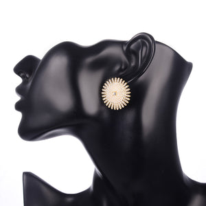 Irregular Earrings Simple Personality Pearl Earrings Earrings With Diamonds