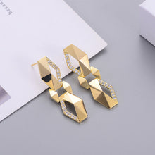 Load image into Gallery viewer, Earrings Simple Temperament Inlaid Pearl Ear Hook Earrings
