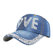 Load image into Gallery viewer, Rhinestone Cowboy Hat Female Peaked Hat Summer Street
