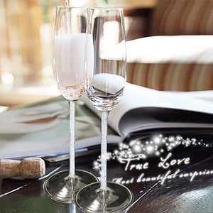Ins Red Wine Glass Gift Box High-value Suit Romantic Personality Couple Wedding Gift Champagne Glass Crystal Goblet