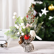 Load image into Gallery viewer, Simple Mini Christmas Decoration Window Small Tree Photography Props

