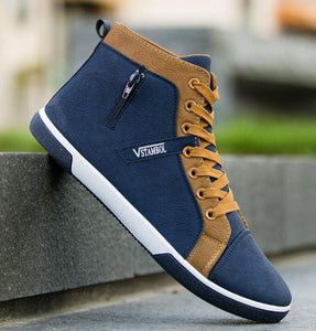 Men snow boots fashion microfiber PU ankle boots autumn winter boots men shoes men