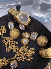 Load image into Gallery viewer, Retro Edging Gem Temperament Earrings Earrings Women
