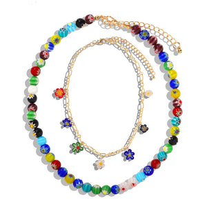 Flower Pendant Necklace