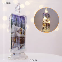 Load image into Gallery viewer, Christmas Transparent Electronic Candles Decorative Gifts
