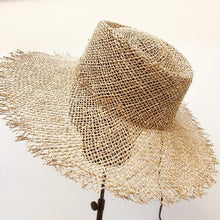 Load image into Gallery viewer, British flat hat straw hat
