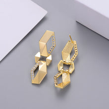 Load image into Gallery viewer, Earrings Simple Temperament Inlaid Pearl Ear Hook Earrings
