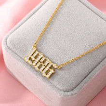 Load image into Gallery viewer, Year number necklace
