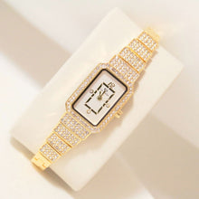 Load image into Gallery viewer, Full diamond ladies watch quartz watch
