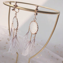 Load image into Gallery viewer, Dream catcher tassel earrings
