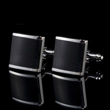 Load image into Gallery viewer, French men&#39;s metal cufflinks
