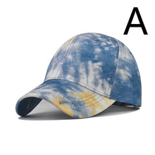 Load image into Gallery viewer, Tie-dyed Cotton Men&#39;s And Women&#39;s Baseball Caps
