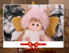 Load image into Gallery viewer, Christmas Cute Fabric Antler Plush Girl Decoration Ornaments
