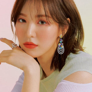 Tassel Earrings Long Drop-shaped Dinner Earrings Silver Needle Stud Earrings