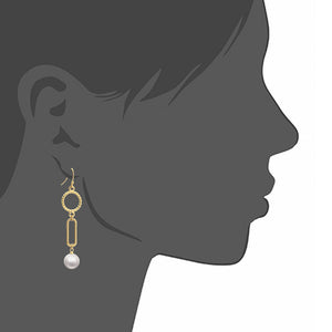 Pearl Earrings Temperament Long Earrings Small Jewelry