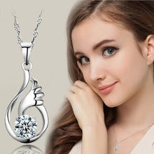 Load image into Gallery viewer, Wing necklace pendant
