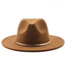 Load image into Gallery viewer, Fashion Autumn And Winter New Men&#39;s And Women&#39;s Woolen Top Hat Jazz

