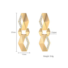 Load image into Gallery viewer, Earrings Simple Temperament Inlaid Pearl Ear Hook Earrings
