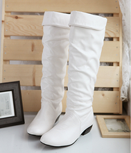 Load image into Gallery viewer, Boots, autumn winter, short and white, brown, black, high boots, ladies&#39; boots.
