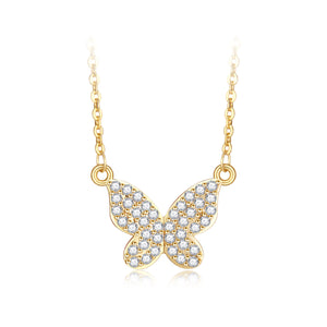 Ladies butterfly necklace