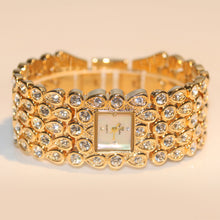 Load image into Gallery viewer, Full diamond ladies watch quartz watch
